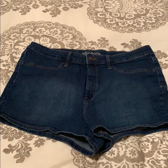target wild fable denim shorts